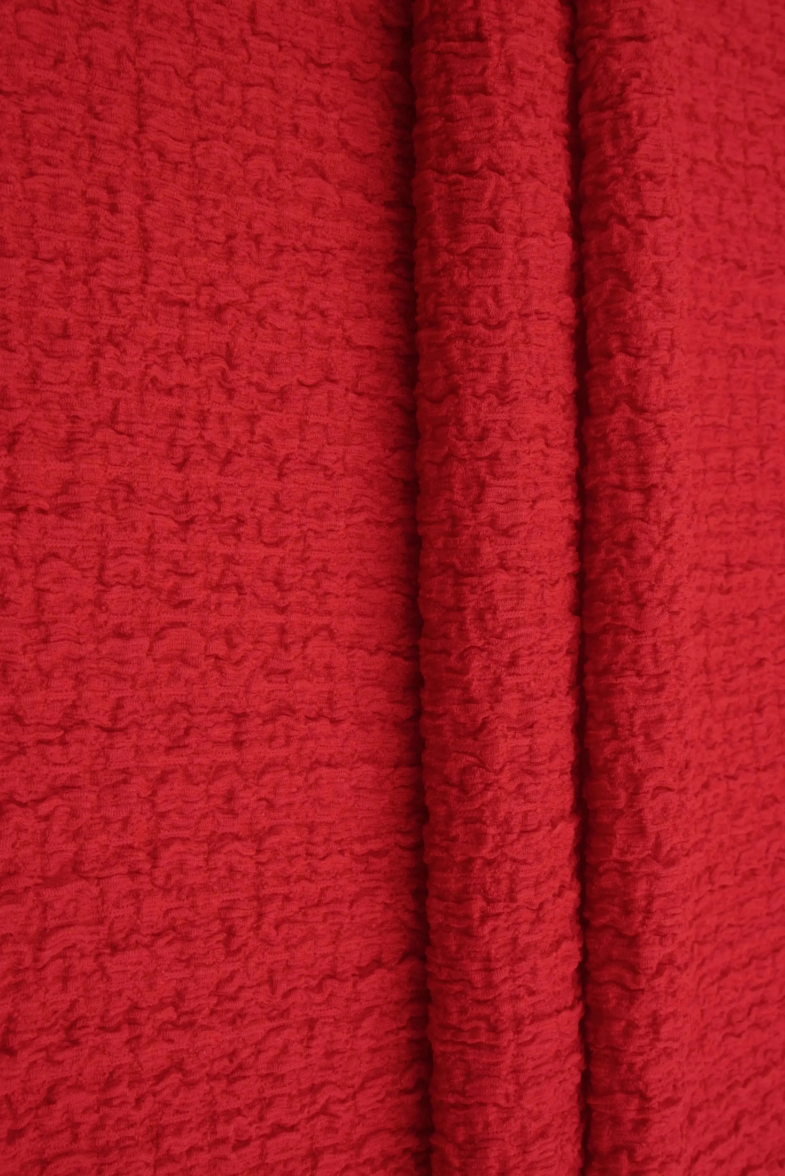 Waffle Crepe Solid Knit Fabric - CRP4501 