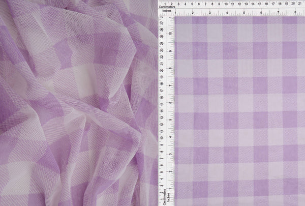 MESH-SE902140 -LAVENDER/WHT  PRINT, PRINT-B MESH