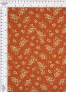 KNT4135-MS10135 -ORANGE  PRINT, PRINT-B, RIBBED KNIT