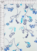 POP948-MS10824 -IVORY/BLUE PRINT WOVEN