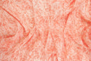 POP4427-MS10612 -CORAL LT  PRINT, PRINT-B WOVEN