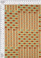 KNT2100-MS10102 -SAND/ORANGE  PRINT, PRINT-B KNIT