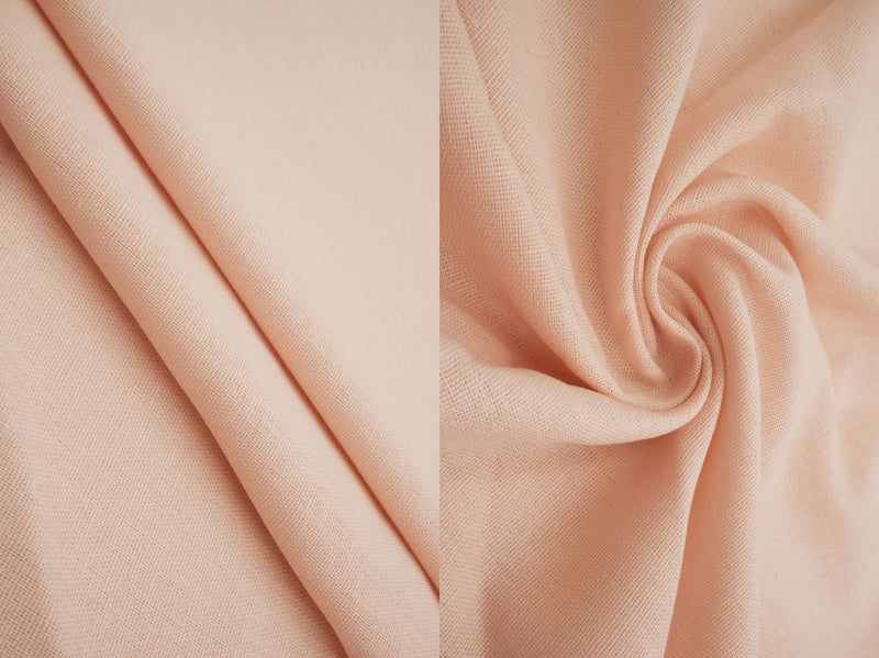 LIN-1500 -PEACH  SOLID, SOLID-B WOVEN