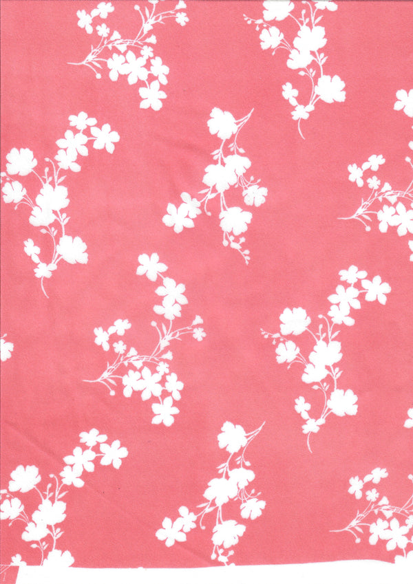 POP3104-MS10024 -PINK HOT  PRINT, PRINT-B WOVEN